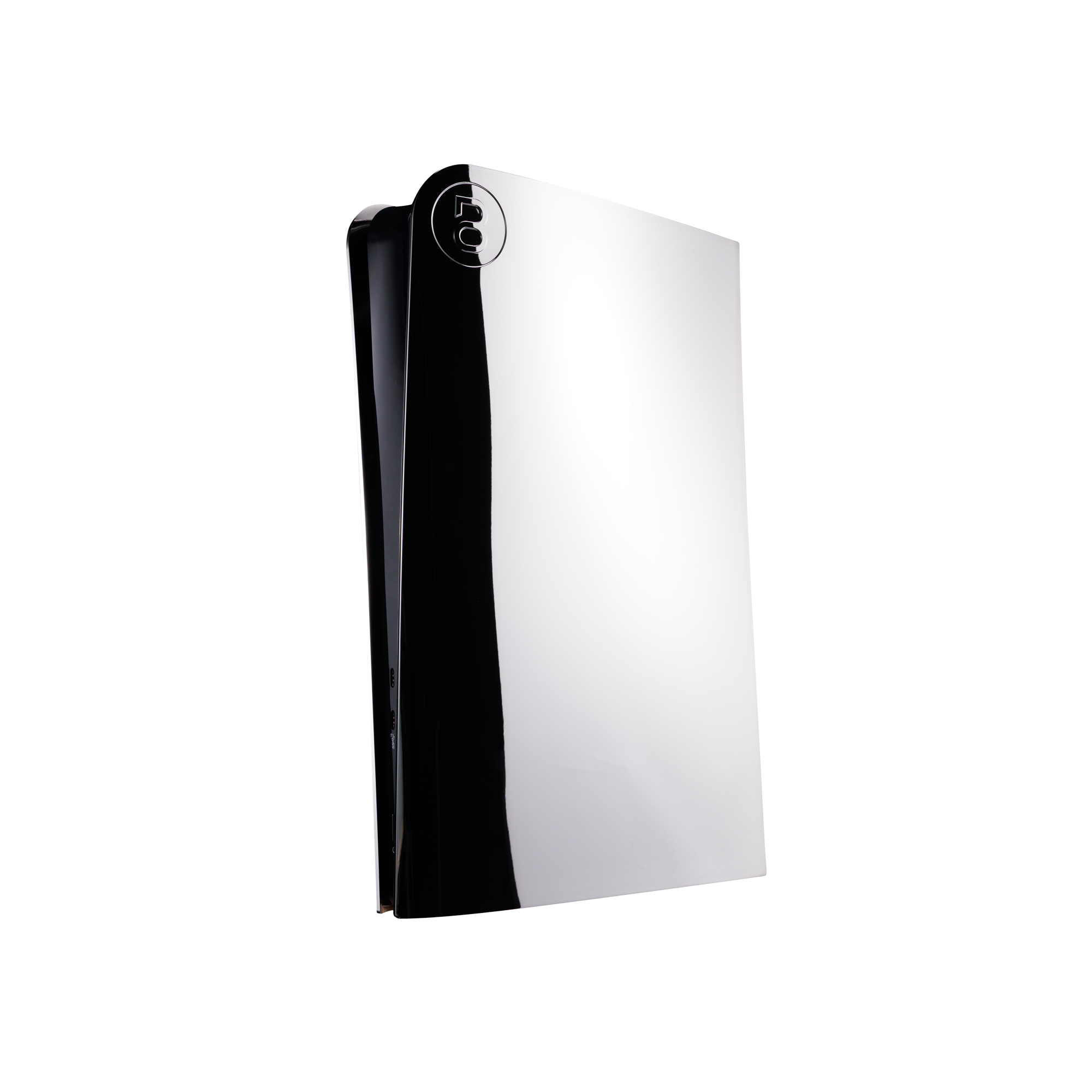 PS5 Slim Cover High-Gloss Chrome "Classic"