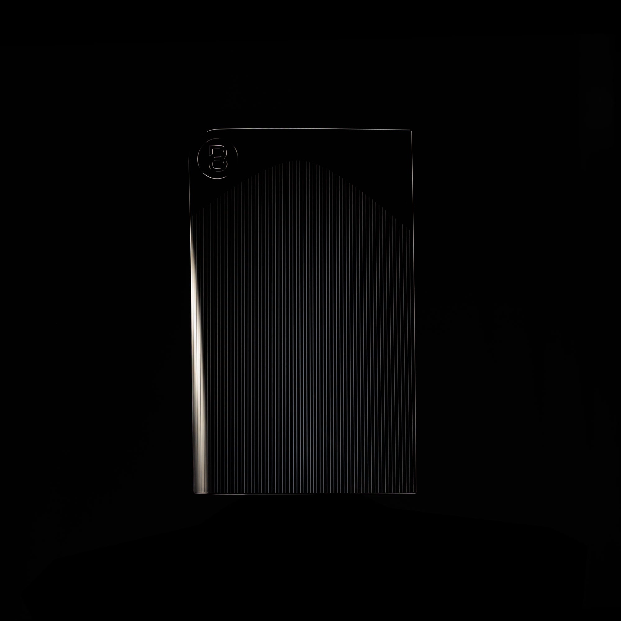 PS5 Slim Cover Midnight Chrome "Lines"