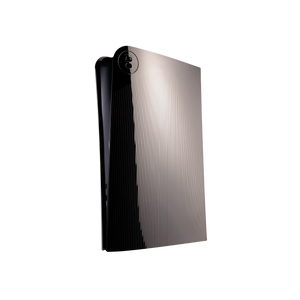 PS5 Slim Cover Midnight Chrome "Lines"