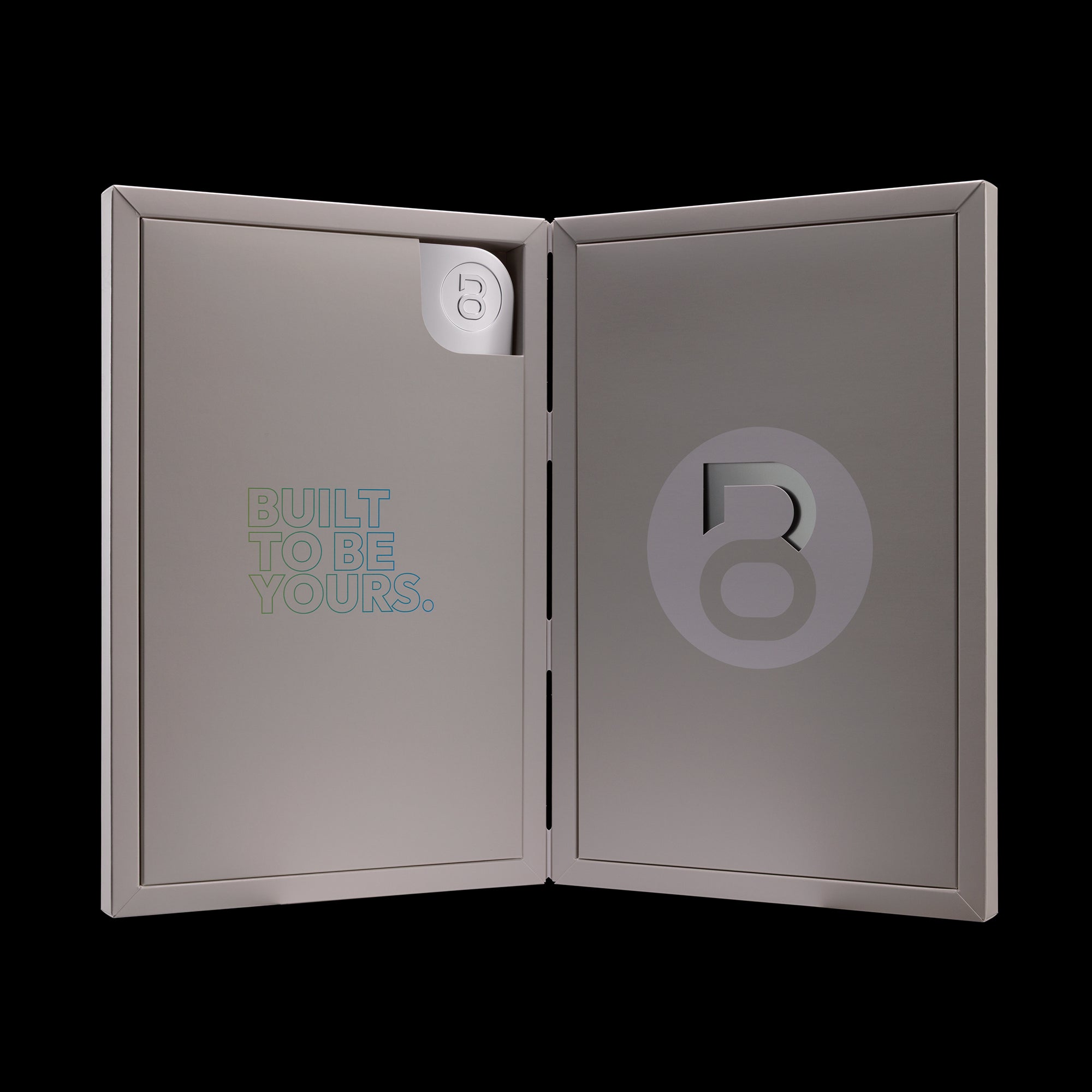 PS5 Slim Cover High-Gloss Chrome "Waves"